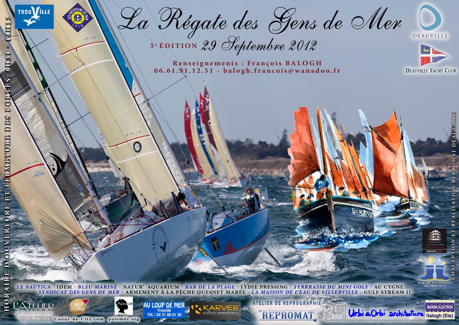 Affiche regate gens de mer 2012