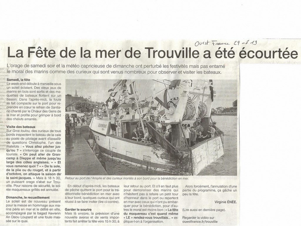 Ouest France du 29.07.2013 a