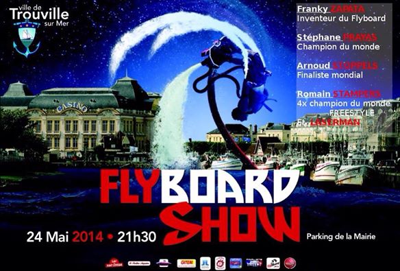 Fly board show