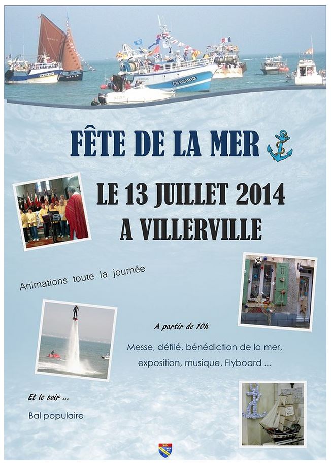 Fête de la Mer à Villerville - 13 juillet 2014