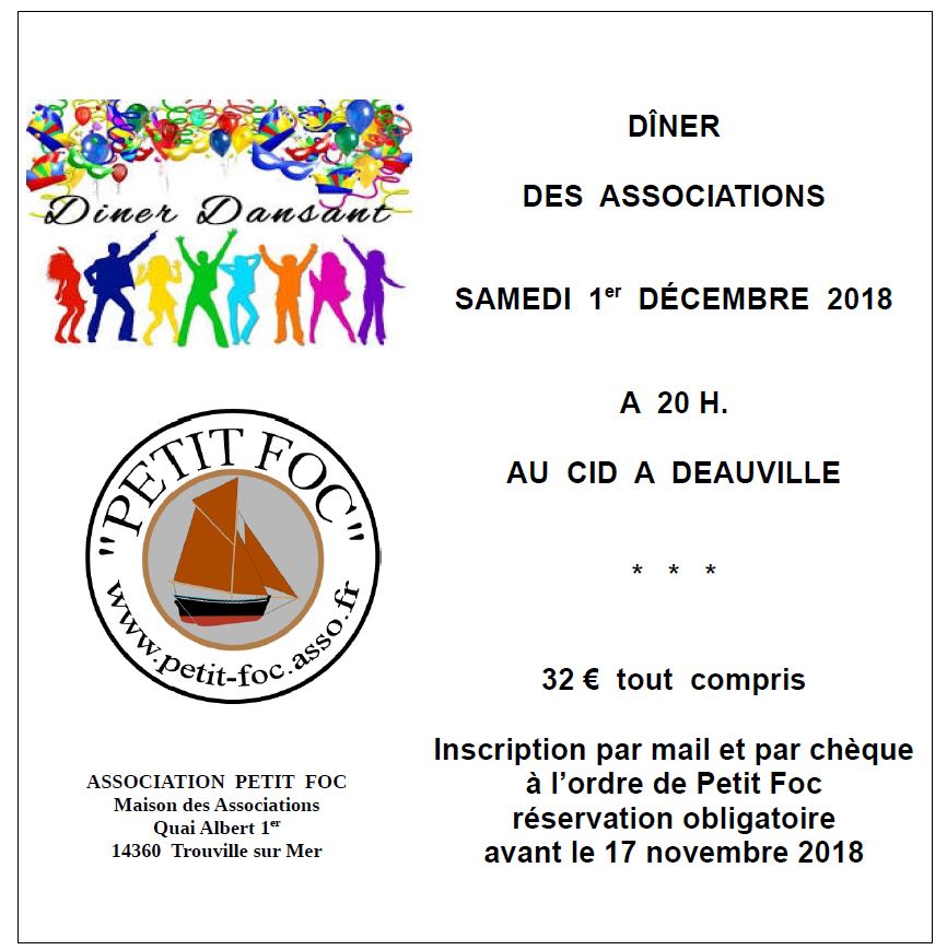 Dîner des associations 2018