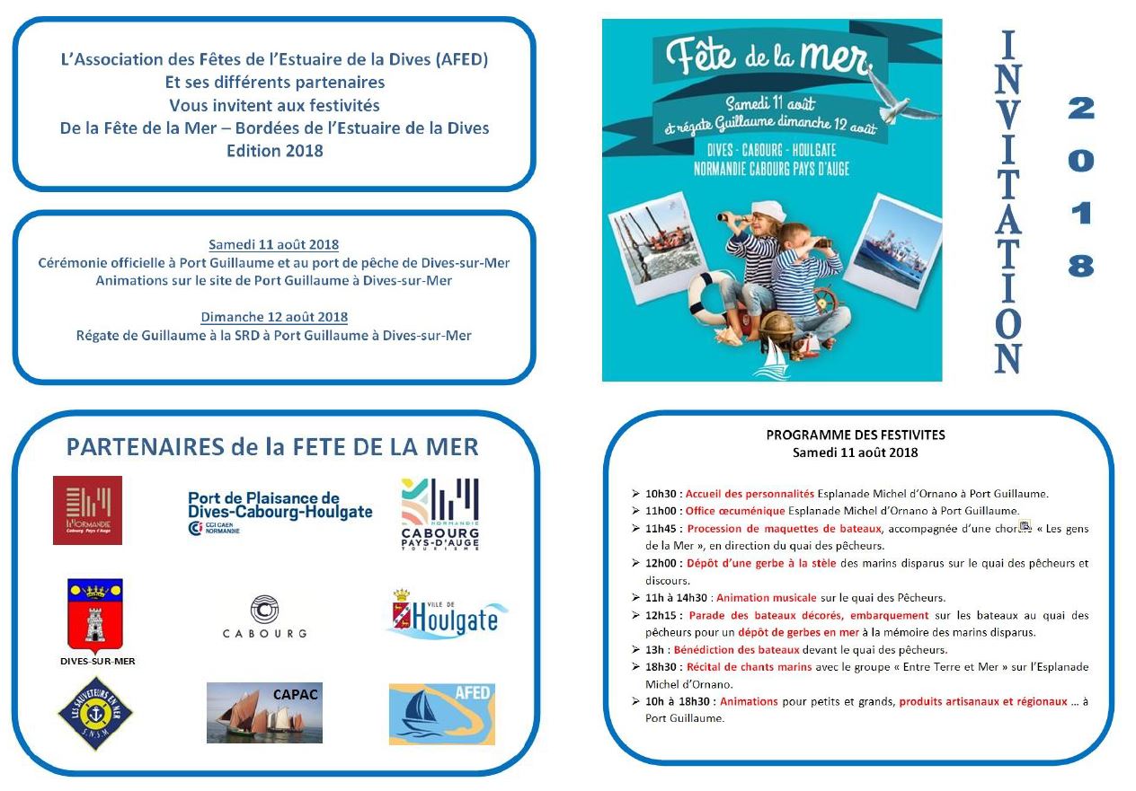 Dives fête de la mer 11 août 2018 c