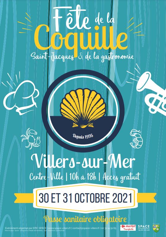 Flyer Fête de la coquille 2021 à Villers