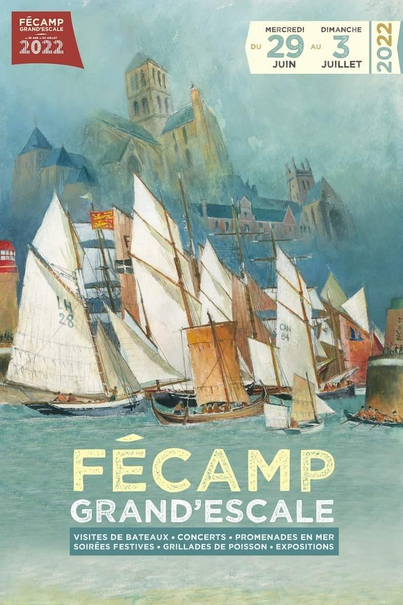 Affiche Fécamp Grand'Escale 2022